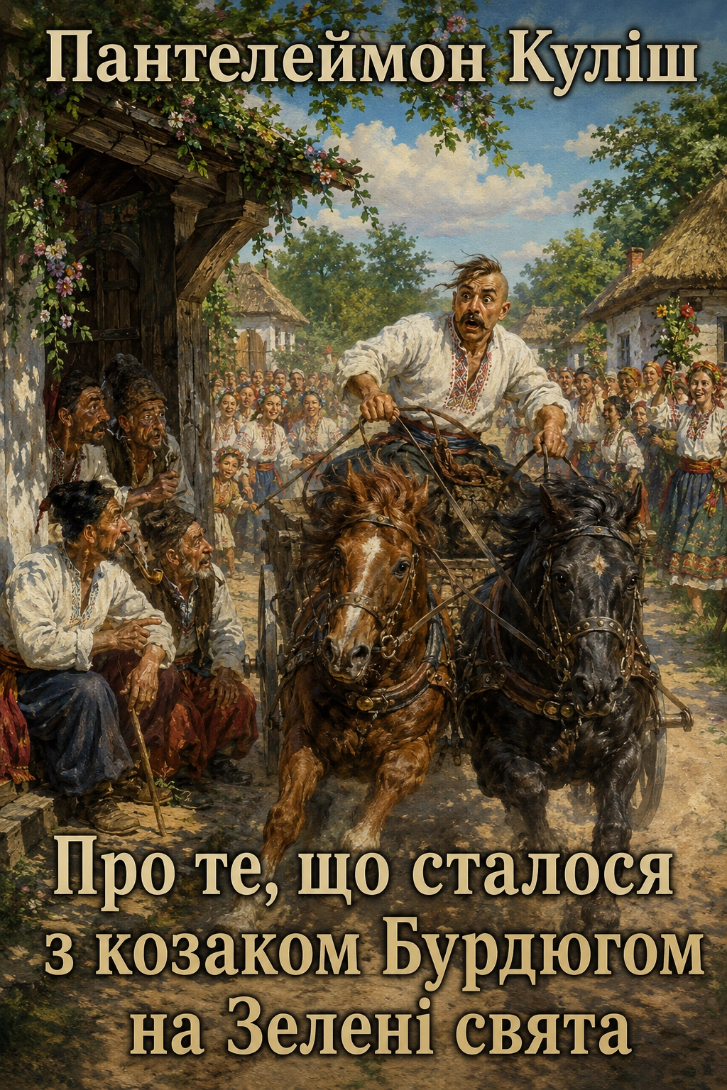 Про те, що сталося з козаком Бурдюгом на Зелені свята - Пантелеймон Куліш